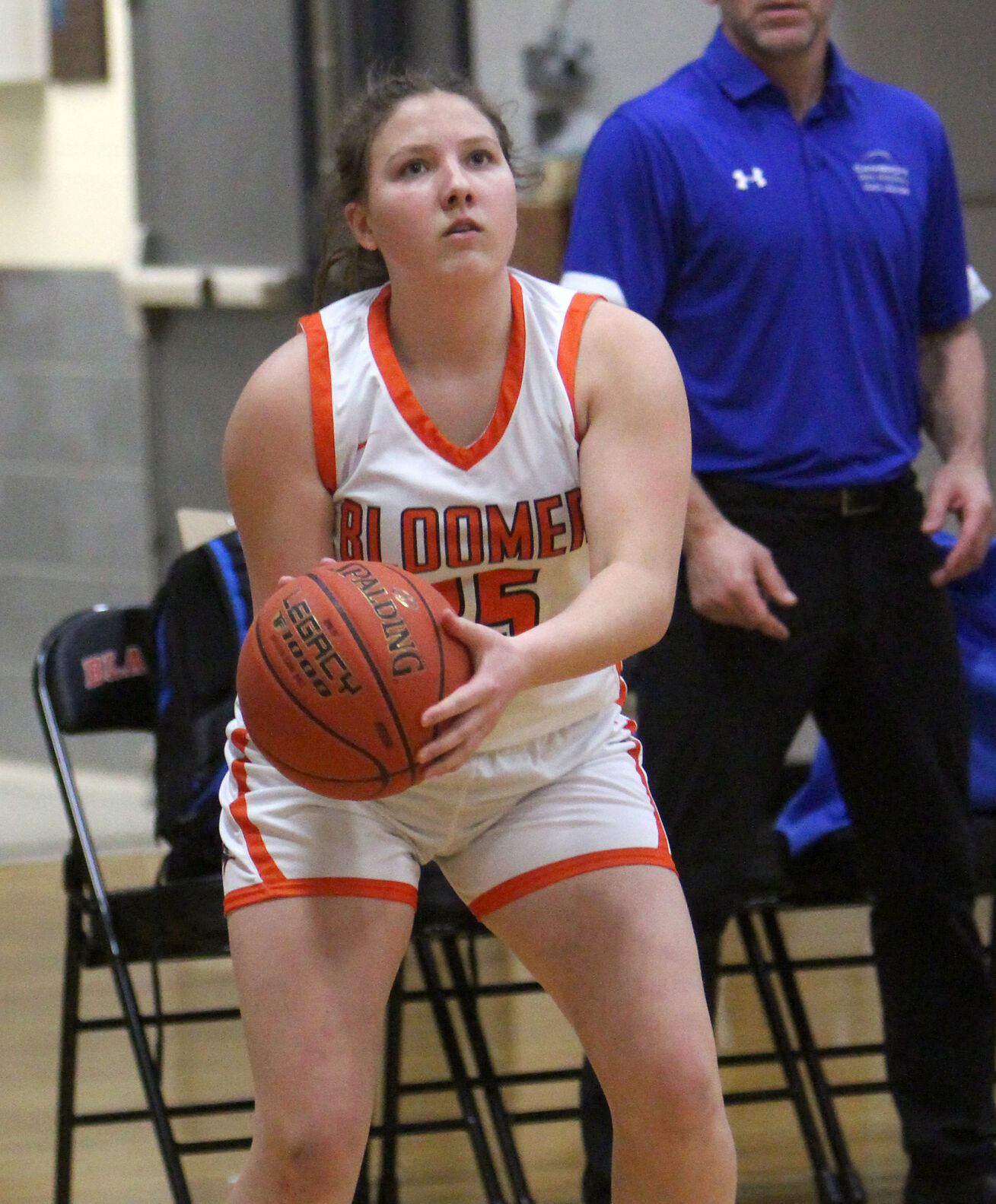 Cameron at Bloomer girls basketball 1-16-23